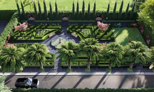 Biệt thự Quốc Hương 3 mặt tiền cần bán