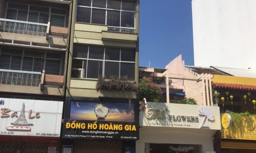 Cho thuê nhà mặt tiền 61bis Phan Đình Phùng