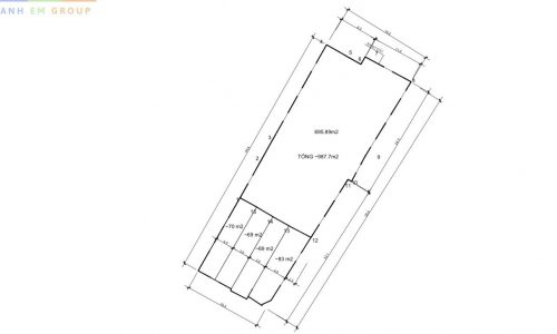 Đất 3 mặt tiền Lê Văn Sỹ diện tích 988m2 xây dựng 16 tầng