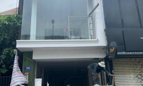 Cho thuê nhà mặt tiền Nguyễn Oanh 4×24 trệt 2 lầu