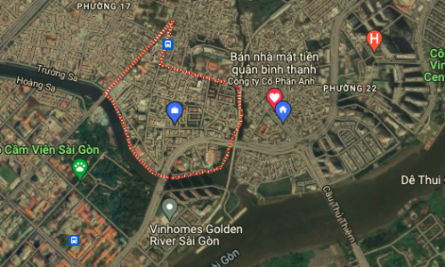 Bán biệt thự Mê Linh Phường 19 Quận Bình Thạnh