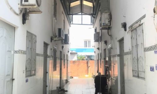 Bán dãy trọ 8 phòng ngang 16, nở hậu 16.3 trung tâm Bình Dương