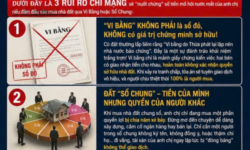 Đừng để mất trắng tiền tích cóp cả đời vì “Bánh vẽ” nhà đất giá rẻ
